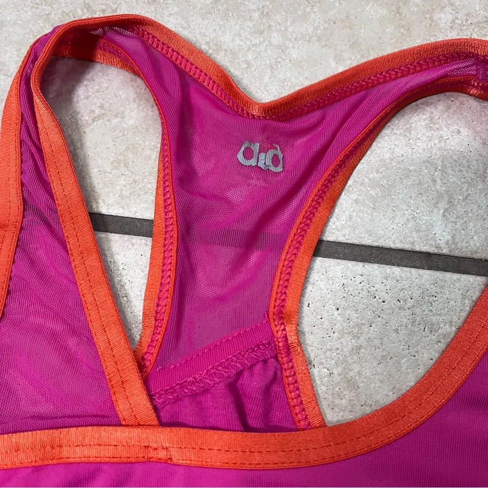 Alo yoga Women’s Workout Mesh Top Size‎ S Pink Slim Fit